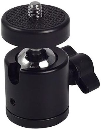 FLYING COLLECTION Swivel Mini Ball Head 1/4" Screw 360 Degree Aluminium Alloy Body Rotating Swivel Tripod Ball Head-picture-19