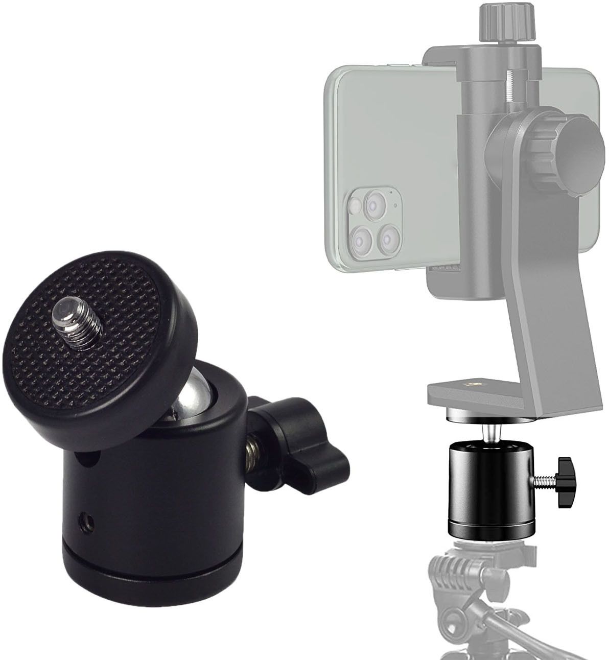 Wanzhow Mini Tripod Ball Head Tripod & Monopod Accessories Tripod Ball Head-image-20