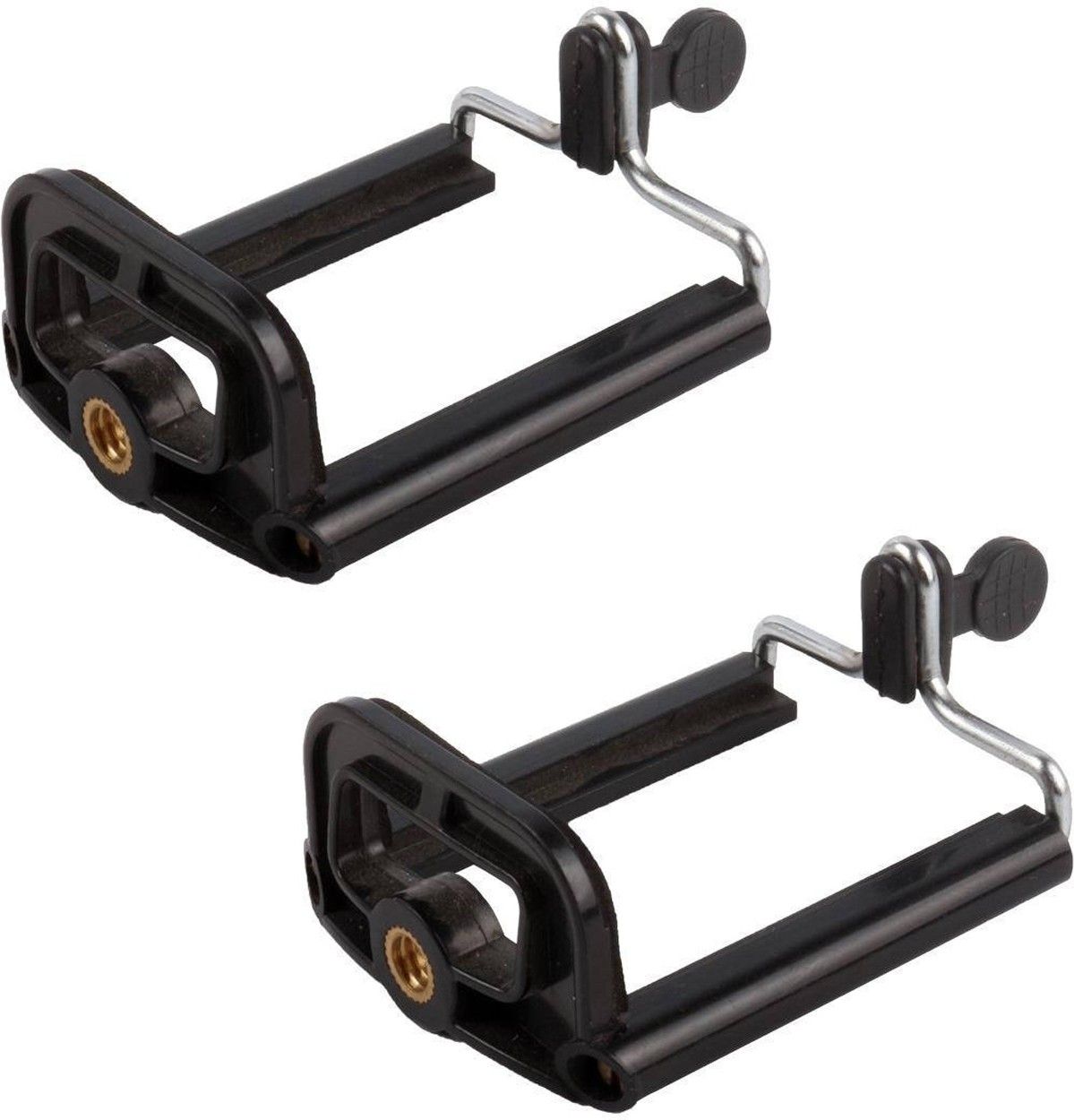 WRADER SET OF 2 Tripod Clip for Mobiles Tripod Mount Adapter with Side Cushion Padding Tripod Bracket, Tripod Ball Head, Tripod, Tripod Clamp, Tripod Kit, Monopod, Monopod Kit-image-32