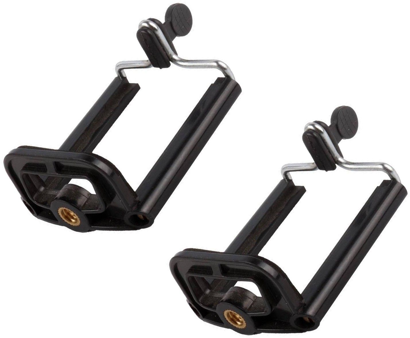 WRADER PACK OF 2 Tripod Clip for Mobiles Tripod Mount Adapter with Side Cushion Padding Tripod Bracket, Tripod Ball Head, Tripod, Tripod Clamp, Tripod Kit, Monopod, Monopod Kit-image-29