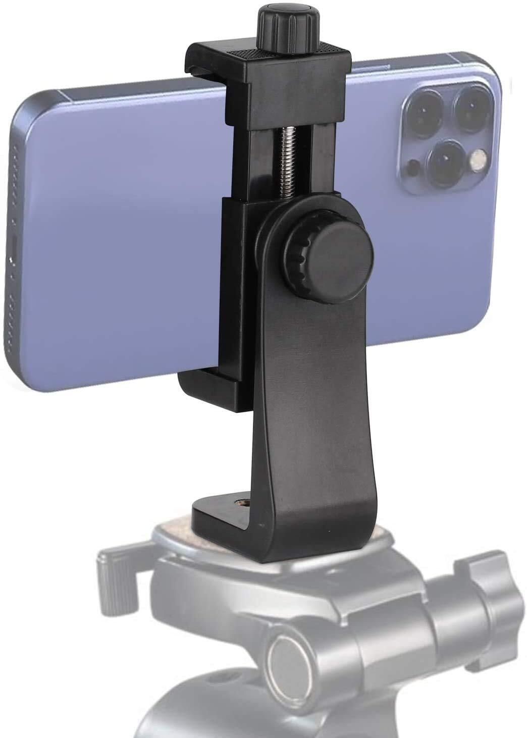 Vacotta mobile holder for tripod | Mobile clip holder designed for tripod | 360 degree Tripod Clamp, Tripod Kit, Tripod Bracket, Tripod Ball Head-image-2