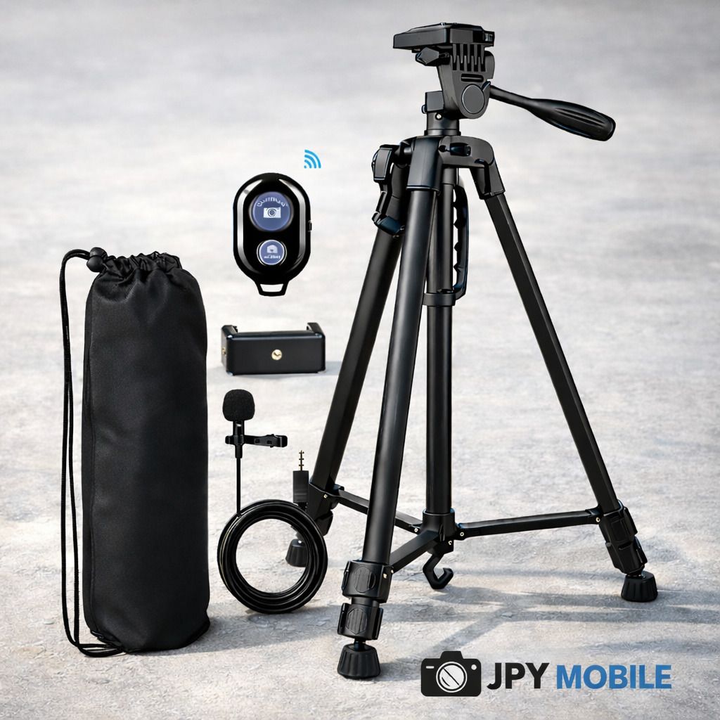 JPY Aluminum (1500MM), Universal Lightweight Tripod for Phones, Gopro, Cameras With Tripod Kit-picture-24