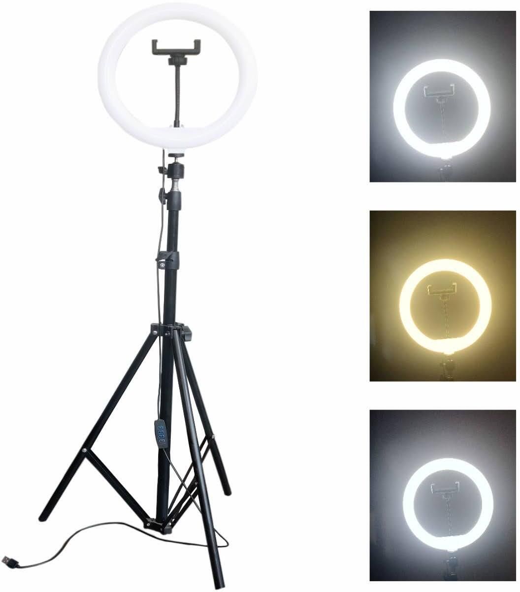 Delight Camera 7Feet stand with Flash light holder for Making video and reels & Photo Flash