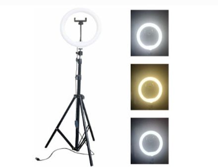 BONTECH 10"RING LIGHT 7"FT Tripod Stand For Phone And Camera Adjustable Aluminium Alloy Tripod-picture-17