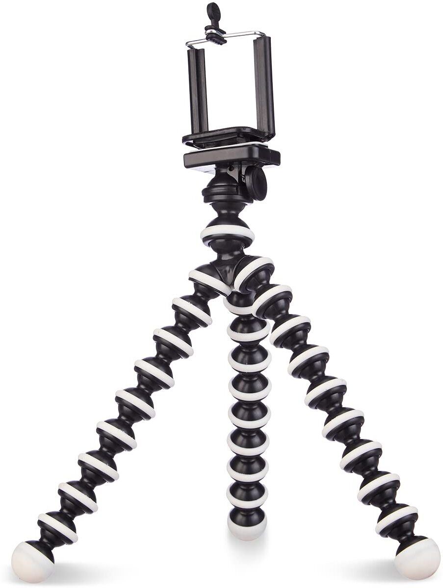 USPOT Flexible Gorilla Mini Tripod Stand with Phone Holder for DSLR Action Camera Tripod, Monopod Kit, Tripod Kit-image-19