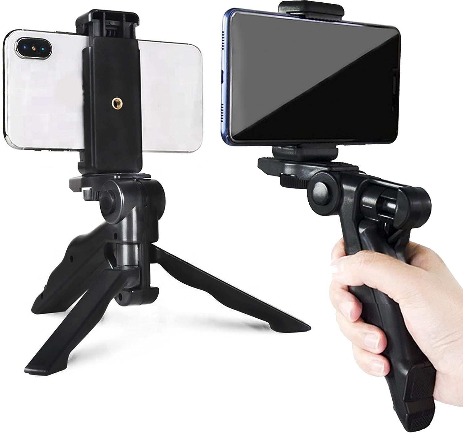 icall Tripod for Vlogging, Video Shooting etc Compatible with All Mobile Phones Tripod Kit-image-25
