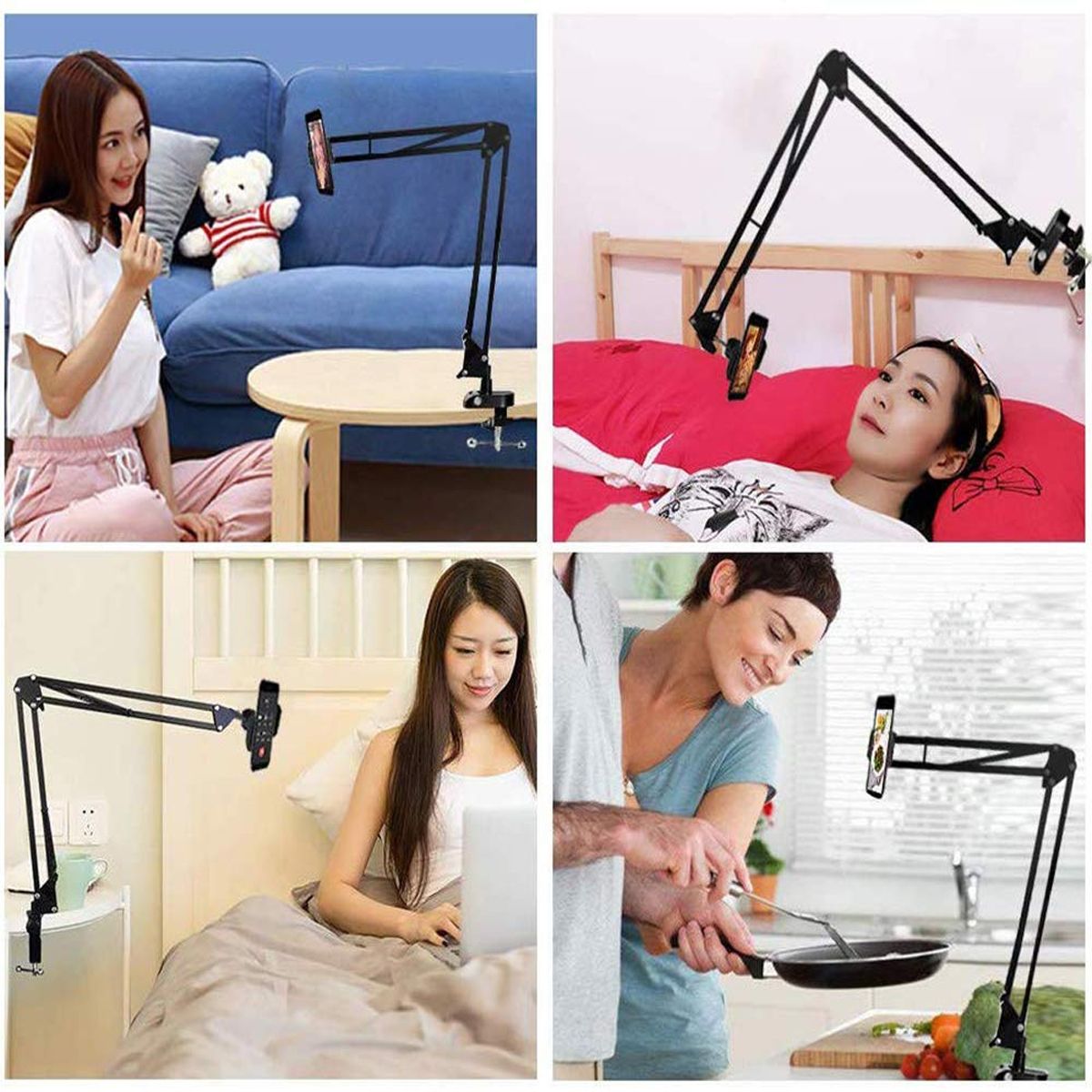 ANY KART Video Tripod For Creating Cooking Sketch Product Review and Side Angle Videos Tripod, Tripod Ball Head, Tripod Bracket, Tripod Clamp, Monopod-image-23