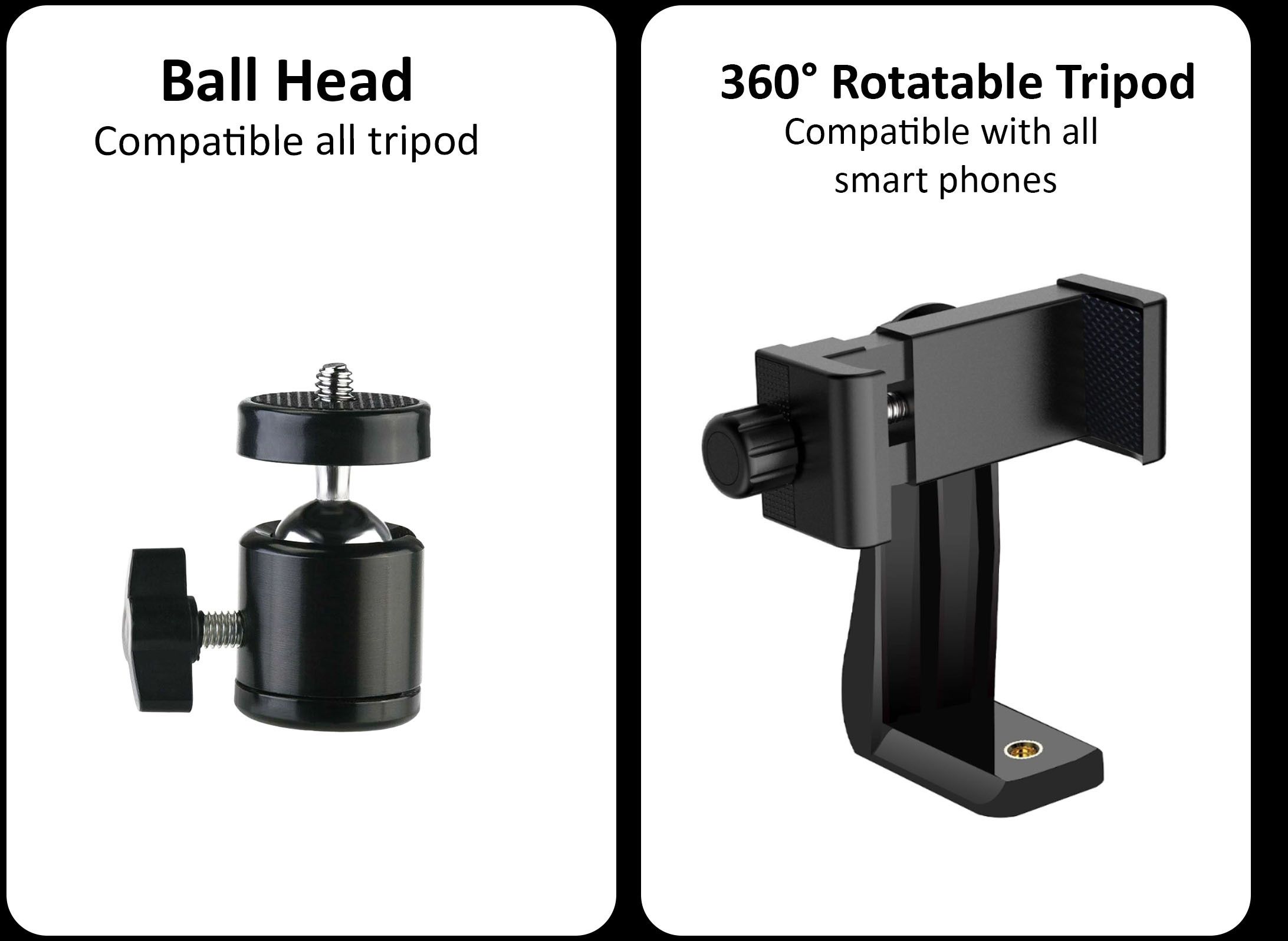 Blue Birds Tripod Vertical Bracket Mount,Adjustable&Rotatable Holder Adapter with ball head Tripod, Tripod Ball Head, Tripod Bracket, Tripod Clamp, Monopod-image-1