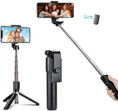 ZmiZc R1 Selfie Stick Wireless With Remote Adjustable For Mobile Phone SFT-108 Tripod-image-18