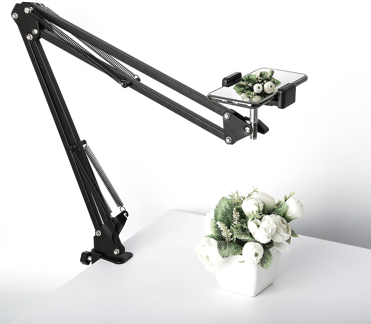 AMUSING Latset 360 degree for Overhead Cooking Videos,Online Classes YouTube Tripod, Monopod, Tripod Clamp, Tripod Bracket, Tripod Ball Head image 1