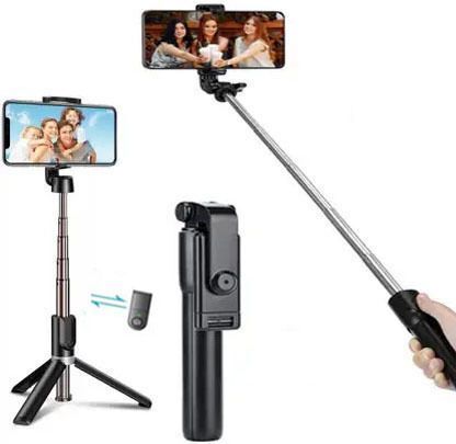 ZmiZc R1 Selfie Stick Wireless With Remote Adjustable For Mobile Phone SFT-94 Tripod-image-33