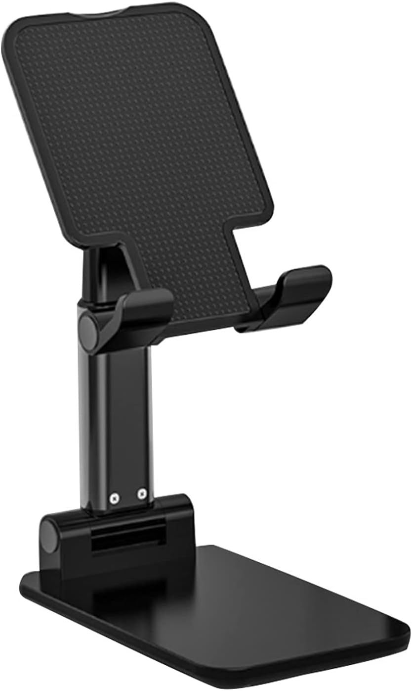 WHISTLE9 New Mobile Stand for Table Desk, Tablet Holder Accessories for Home Office with Flexible Height Angle Adjustment Single Gimbal for Mobile-image-39