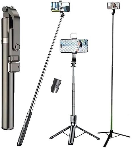 Pharaoh ST-01 ProShot 170cm Adjustable Selfie Tripod Tripod-image-4