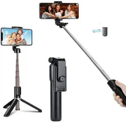 ZmiZc R1 Selfie Stick Wireless With Remote Adjustable For Mobile Phone SFT-131 Tripod-image-31