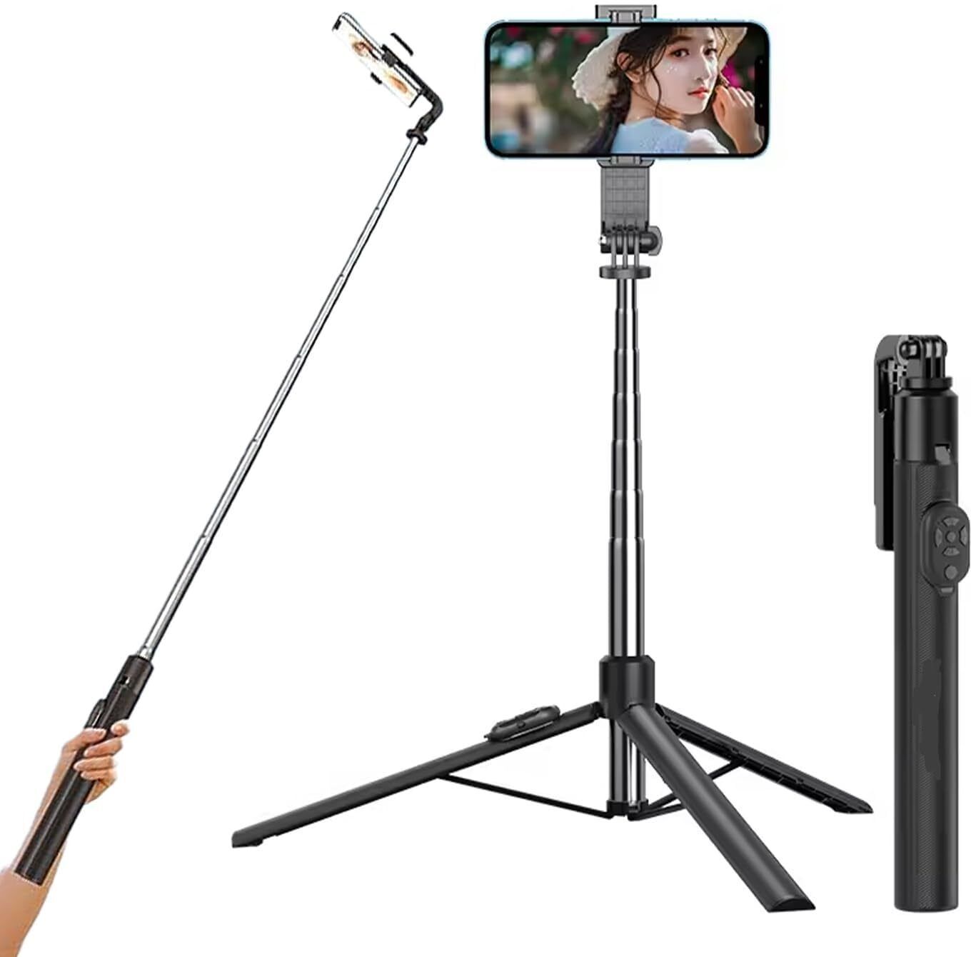 FITRIC Y17 Selfie Stick Tripod Bluetooth Selfie Stick