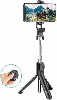 Infinite Digital Selfie Stick with Tripod Stand with Viewing Angle 360 Degree Rotation Tripod-image-10