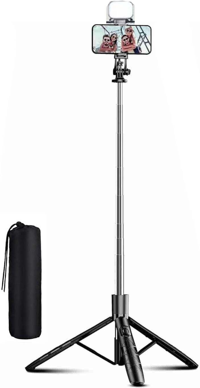 POZUB Selfie Sticks & Monopods R7S-L Mobile Phone Bluetooth Selfie Stick Stand Holder Tripod, Tripod Kit, Tripod Clamp, Monopod-image-9