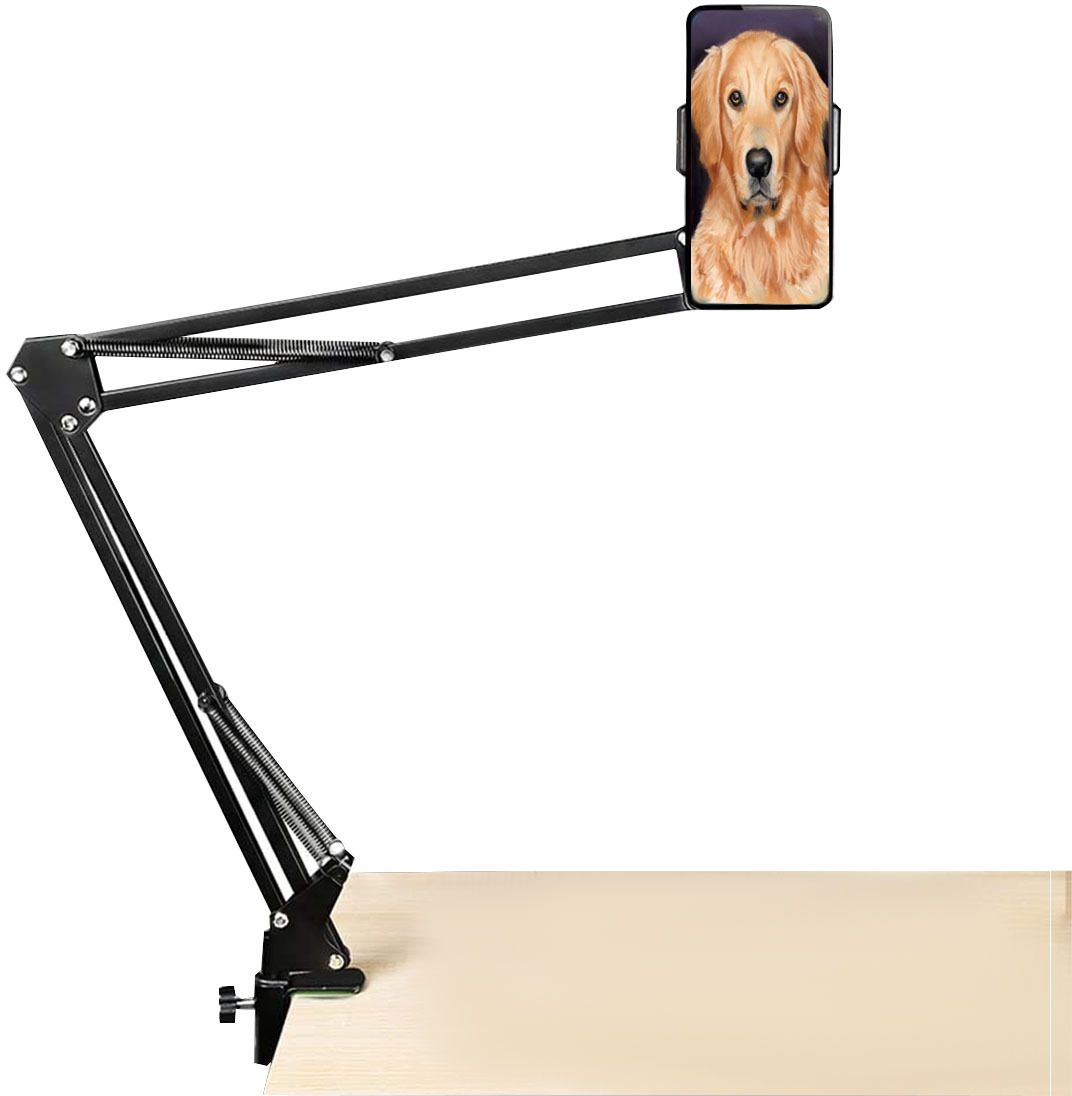 Blue Birds CellPhone Tablet Stand Fits in All Mobiles Overhead Video Bedroom Office Kitchen Tripod, Tripod Ball Head, Tripod Bracket, Tripod Clamp, Tripod Kit-picture-17