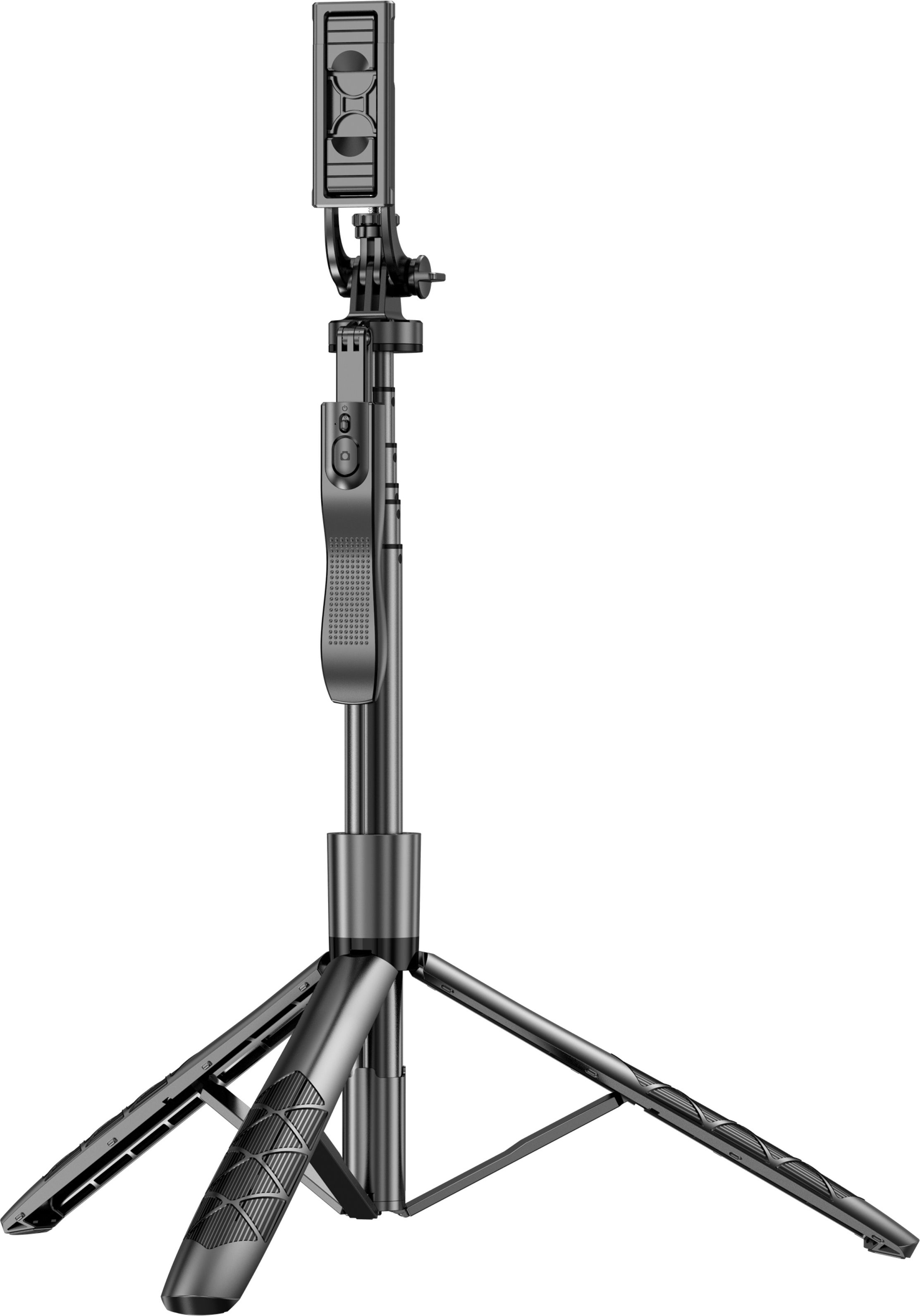 FITRIC L16 Selfie Stick Tripod (4in1) 5.8 Feet Long with Stable Handle BT Shutter Tripod