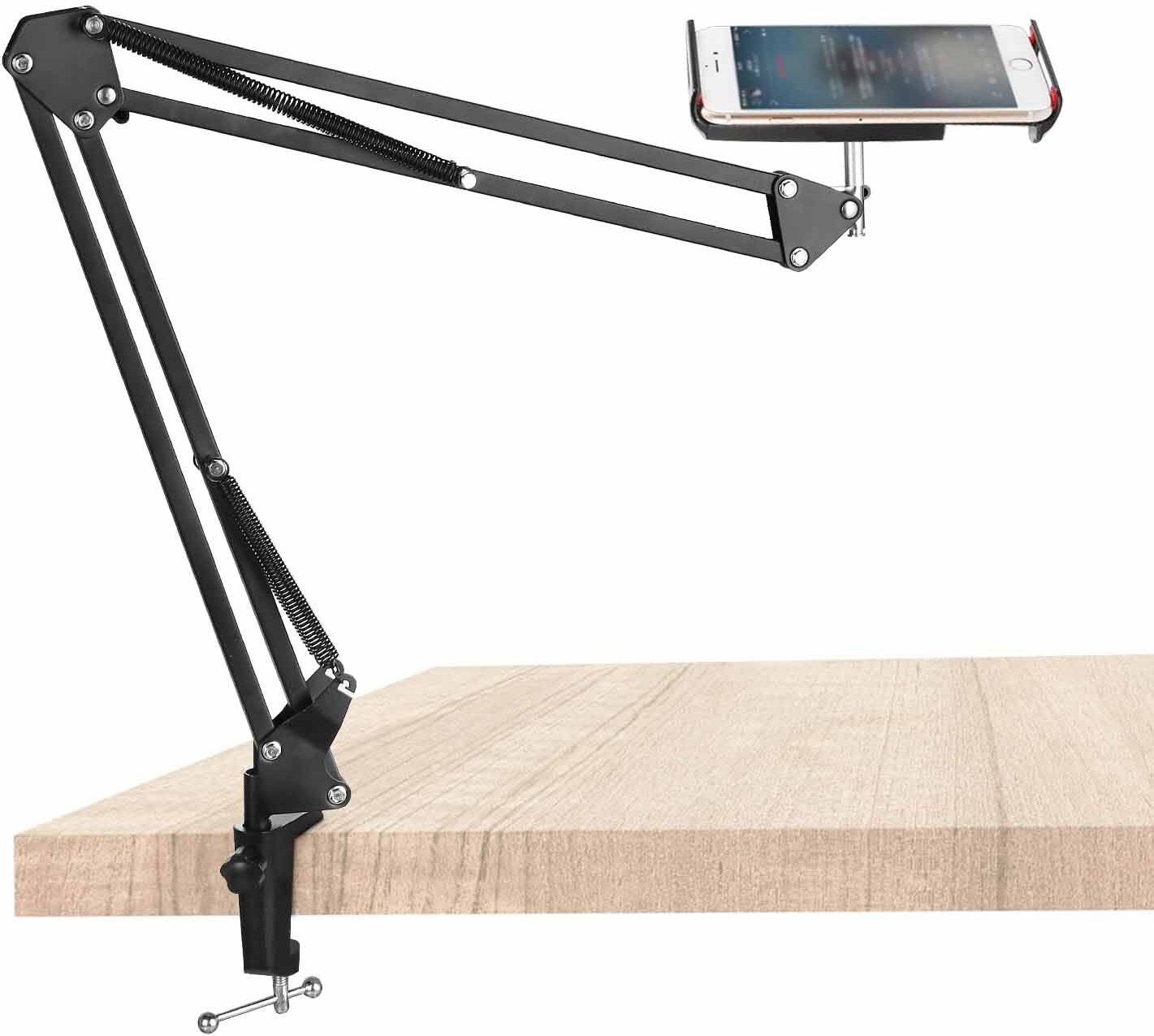 Mobtude Tripod for Mobile Tablet Mount for YouTube Cooking Product Review Video Tripod, Tripod Ball Head, Tripod Bracket, Tripod Clamp, Tripod Kit-image-20
