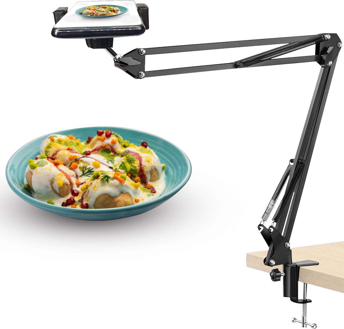 Zohlo New Tripod for Overhead Video shooting For Photography Mobile & Tablet Holder Tripod, Tripod Clamp, Tripod Bracket, Tripod Ball Head-image-48