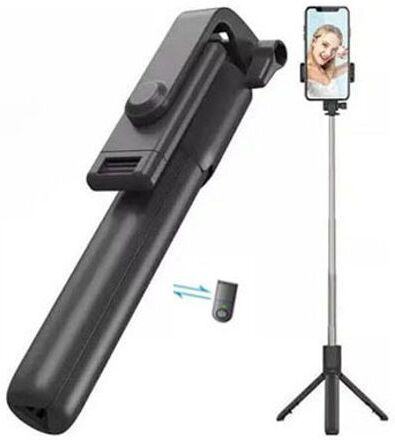 ZmiZc R1 Selfie Stick Wireless With Remote Adjustable For Mobile Phone SFT-79 Tripod-image-4