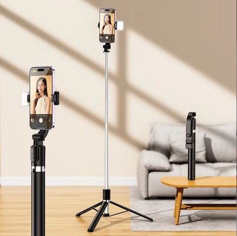 Sconzi R1SL High Quality Selfie Stick Tripod with Remote for Stable Photography Tripod-image-16