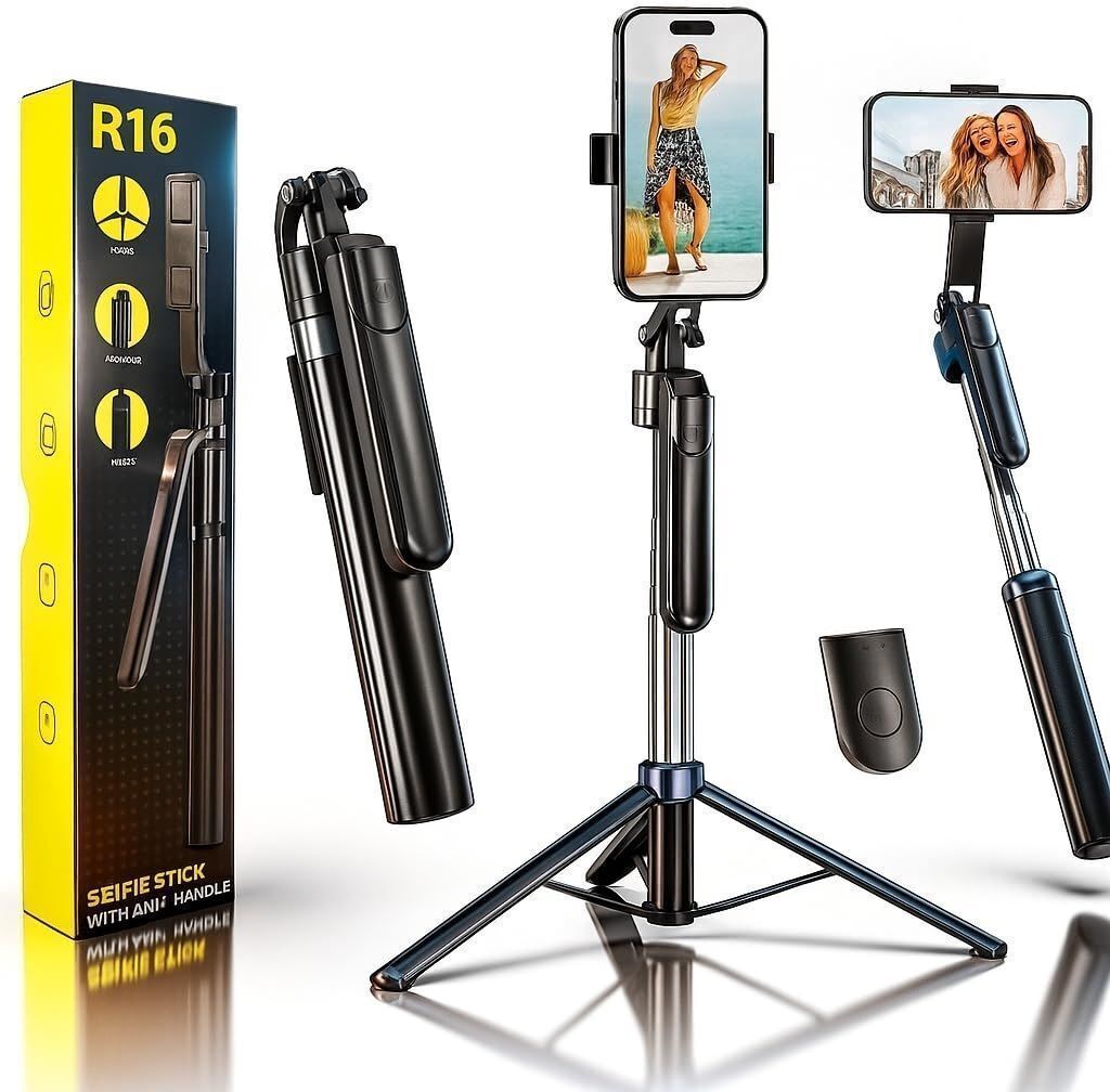 TECH BIRD R16 Selfie Stick Tripod for Photos, Videos & Reels/01 Tripod Kit-image-43