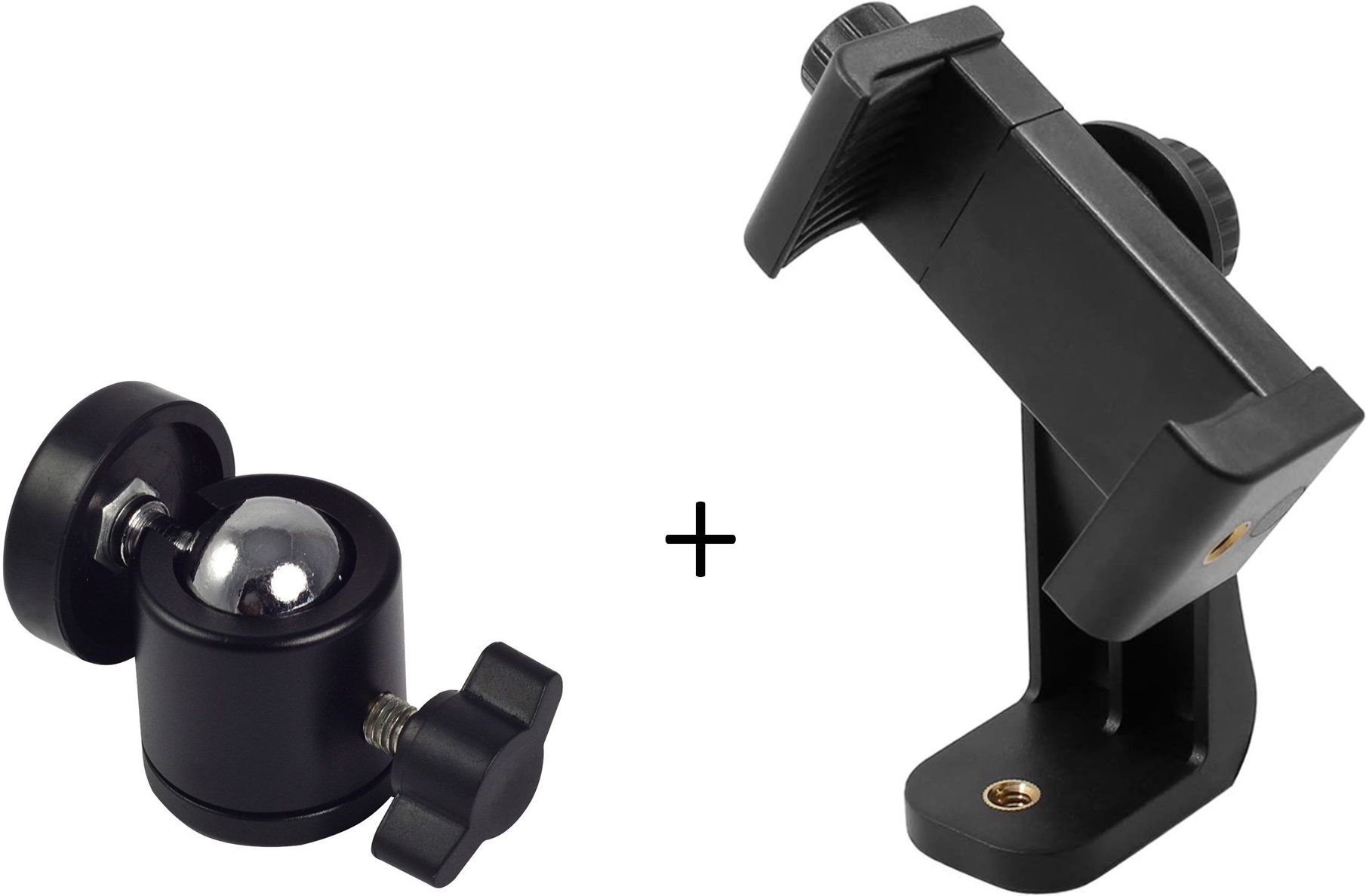 Blue Birds Best buy 360 Degree Rotatable Smartphone Holder Vertical Bracket with Ball Head Tripod, Tripod Ball Head, Tripod Bracket, Tripod Clamp, Monopod-image-5