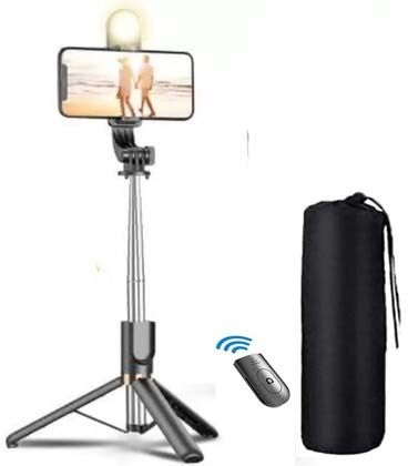 SOJUBA Multi-function Mobile Holder 3 in 1 Photography Selfie Stick with BT Remote +Bag Tripod, Monopod, Monopod Kit, Tripod Clamp, Tripod Kit-image-22