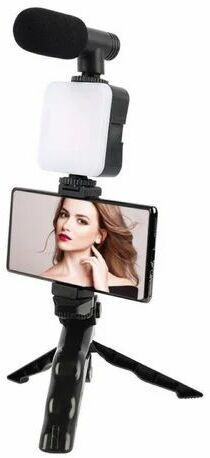 THEMRCREATIOn Vlogging Kit for Mobile YouTube Video Making Kit OKJ22 Tripod image 1