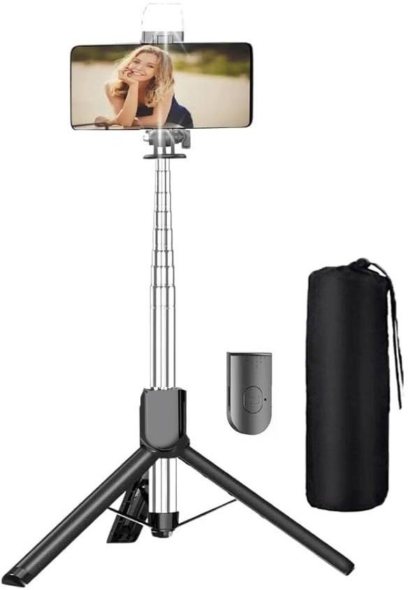 POZUB Long Selfie Stick with Remote 3in1 Photography Multi function Mobile Holder Tripod, Tripod Kit, Monopod-image-27