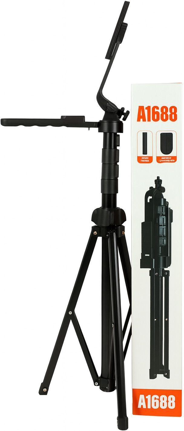 FITRIC A1688 6Ft Tripod with 5Ft Selfie Stick Feature| Bluetooth Remote | Mobile Stand Tripod
