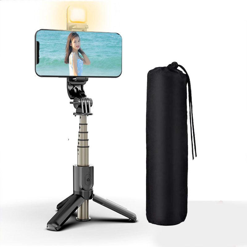 POZUB Flash Light Selfie Stick and Stand R1S With Remote Control +Dustproof Bag Tripod, Monopod, Monopod Kit, Tripod Ball Head, Tripod Bracket, Tripod Clamp, Tripod Kit-image-32