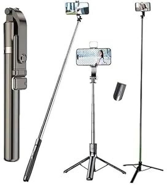 Sconzi R1SL Selfie Stick with Flash Light Glow Stand Tripod-image-16