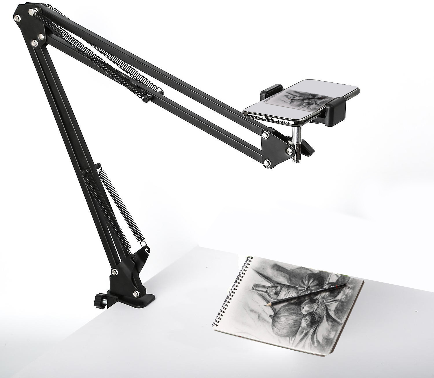 AMUSING Photography Mobile & Tablet Holder Tripod Camera Stand with 360 Rotation Tripod, Monopod, Tripod Clamp, Tripod Bracket, Tripod Ball Head image 1