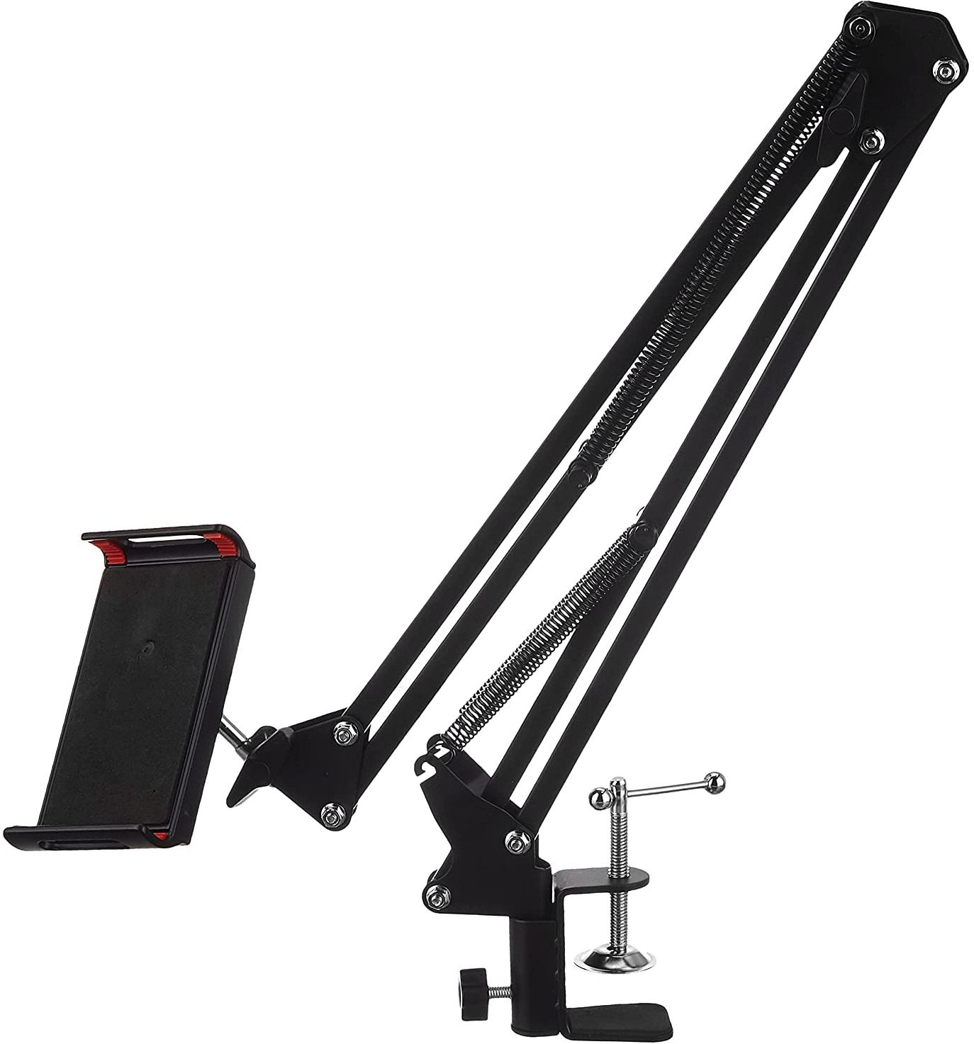 Zohlo Best Overhead Tripod Camera Stand 360° Tablet Mobile Holder Cell Phone Stand Tripod, Tripod Clamp, Tripod Bracket, Tripod Ball Head-image-47