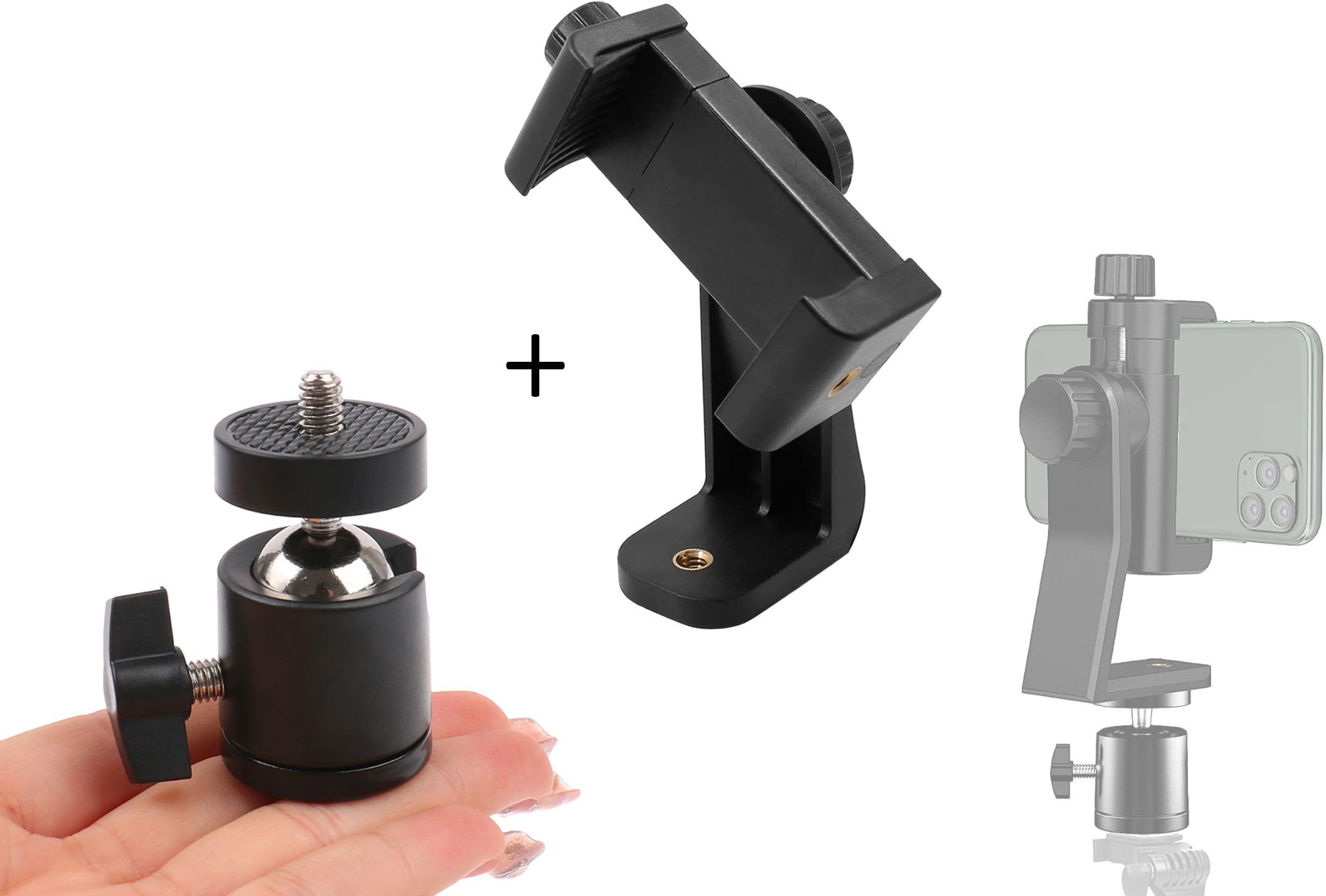 Blue Birds Tripod Mount Camera Head Ball Adapter with Mount Bracket Tripod, Tripod Ball Head, Tripod Bracket, Tripod Clamp, Monopod-image-16