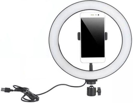 BUFONA Big Selfie LED Ring Light with Cool Warm Mix Light for Video Live Stream Makeup Tripod, Monopod, Monopod Kit, Tripod Ball Head, Tripod Bracket, Tripod Clamp, Tripod Kit-image-4