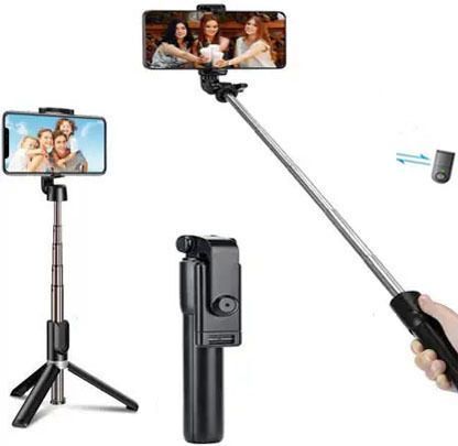ZmiZc R1 Selfie Stick Wireless With Remote Adjustable For Mobile Phone SFT-01 Tripod-image-26