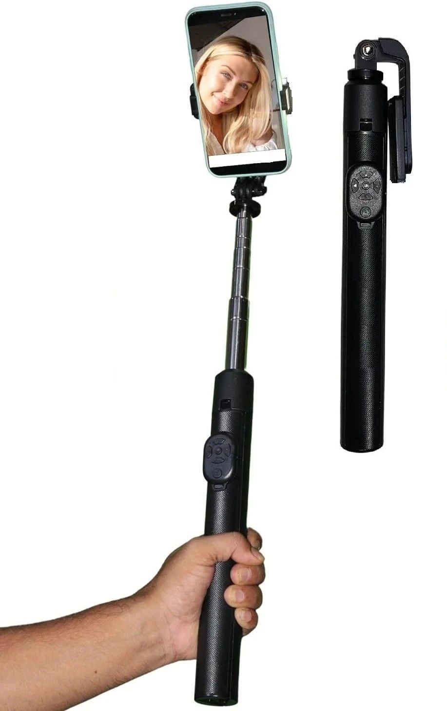 GETGETO Y17 Long Selfie Stick with LED Light Tripod, Monopod Kit, Tripod Kit-image-34