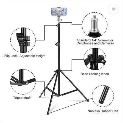 GUPTASONSS Metal strong mobile phone tripod/camera stand Tripod, Tripod Clamp, Tripod Kit, Monopod, Tripod Ball Head-image-16