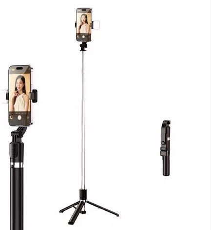Sconzi R1SL Mini Portable Selfie Stick with Tripod Stand and Remote Control Tripod-image-33