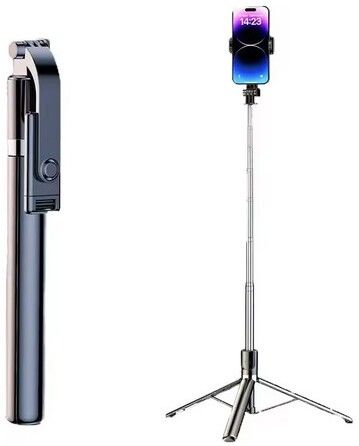 Sconzi R1SL Travel Edition Foldable Selfie Stick with Tripod and Wireless Remote Tripod-image-23