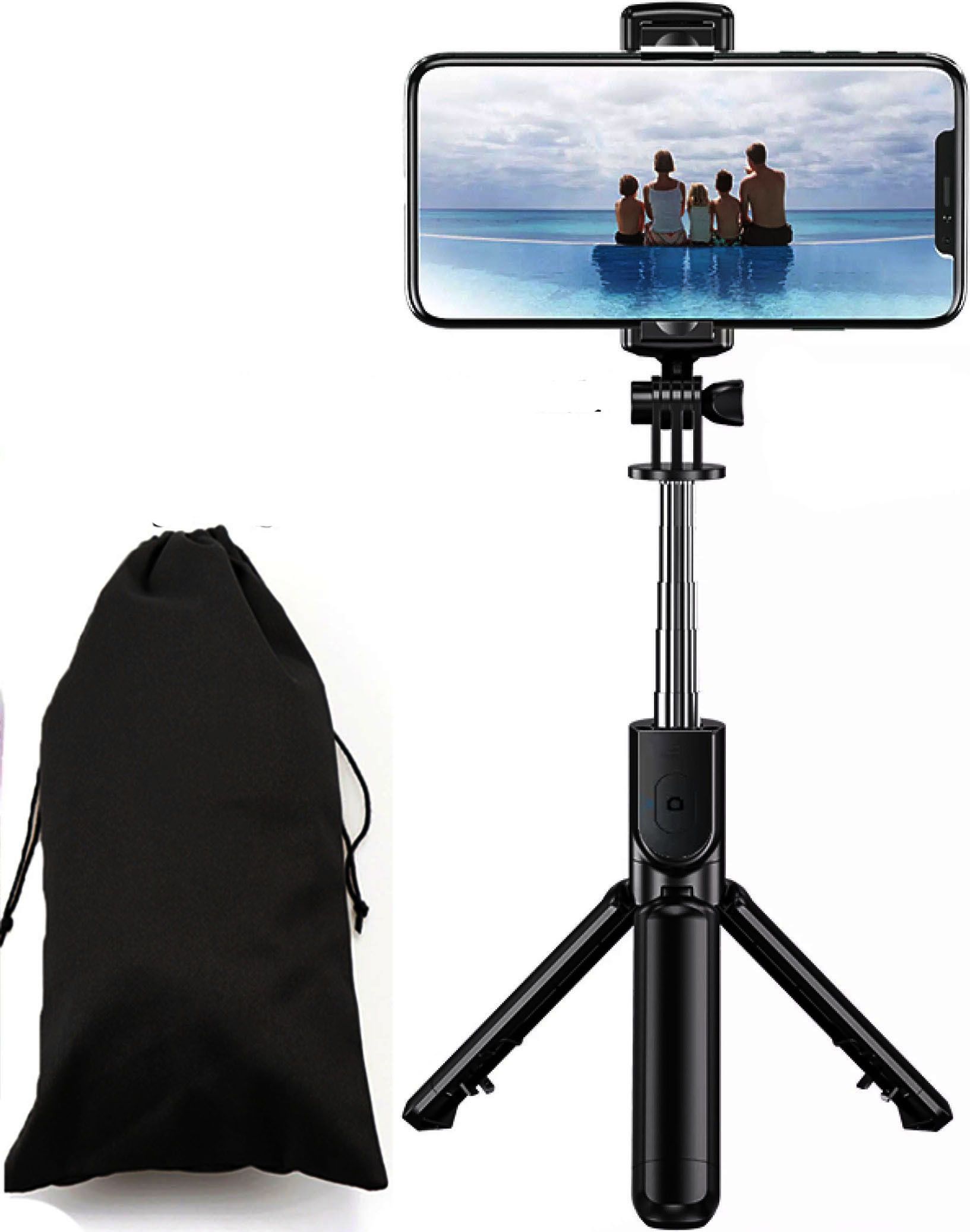 POZUB Mobiles Video Stand In Gimbal Stabilizer,Bluetooth Selfie Stick Free Carry Bag Tripod, Monopod, Monopod Kit, Tripod Ball Head, Tripod Bracket, Tripod Clamp, Tripod Kit-picture-28