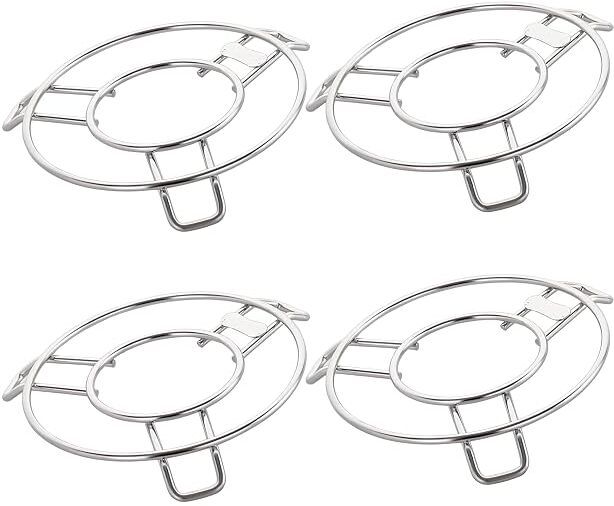 Heavy Trivet for Kitchen Untesils Hot Pot Stand in The Kitchen or Dining Table | Non-Slip Surface, Stainless Steel Trivet-image-48