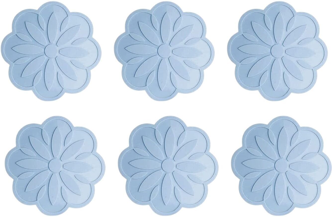 woodtula FULDA_B_BLUE_6PC Flower Trivet-picture-39