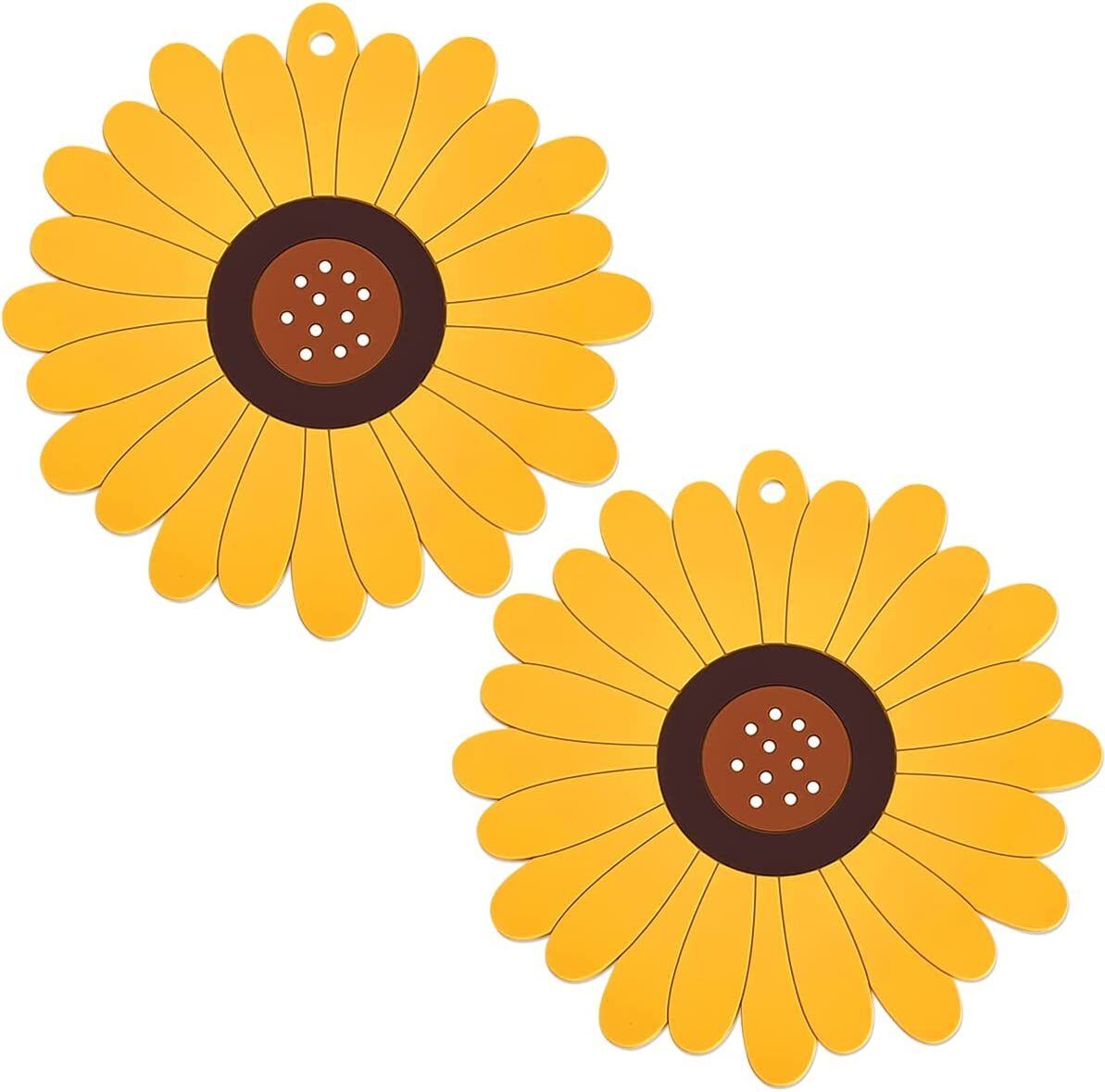 oicia SUNFLOWER_A_BIG_YELLOW_2PCS Smooth Trivet-picture-26