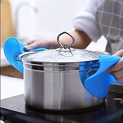 Silicone Trivet Mats, Food Grade Silicon, BPA Free, Hot Pads (Pack Of 2) Anti-Slip Mat Trivet-image-38