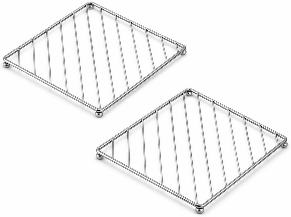 7seas Stainless Steel Hot Pot Stand Trivet | Heatproof Metal Mat | stainless steel Trivet-picture-48